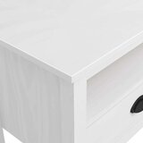 TV omarica Hill bela 110x40x47 cm trdna borovina, (20622834) | Shoptok.si
