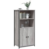  Visoka komoda siva boja hrasta 62x36x121,5 cm konstruirano drvo | shoptok.hr