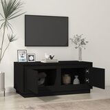  Stolić za kavu crni 102x50x44 cm od konstruiranog drva | Eponuda.com