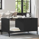 vidaXL Stolić za kavu Crna 90 x 49 x 46 cm Konstruirano drvo Cijene