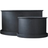  PLANT BOWL, 2 seta - black Cene