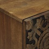  Sideboard za Pohranu Smeđa 60 x 33,5 x 75 cm Čvrsto drvo manga | shoptok.hr