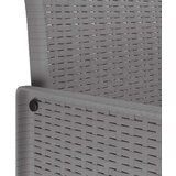  Vrtni set za objed 13 pcs Svjetlosiva Polt ratan | shoptok.hr