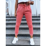 DStreet Spodnie damskie dresowe FITS różowe | Shoptok.si