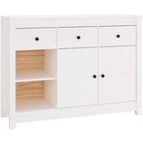 Maison Chic Komoda - Predalnik bela 100x35x74 cm trdna borovina, (21716477) Cene