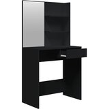  Set toaletnog stolića crni 74,5 x 40 x 141 cm | shoptok.hr