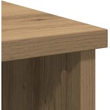  Komoda s ladicama artisan hrast 101x35x76 cm konstruirano drvo | shoptok.hr