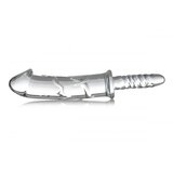 Master Series Stakleni dildo Battle Rammer u