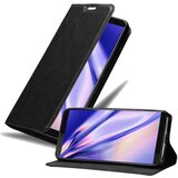 Cadorabo Ohišje, združljivo z HTC U12 PLUS v nočna črna - Zaščitni ovitek z magnetnim zapiranjem, stoječo funkcijo in režo za kartice, (20558446) | Shoptok.si