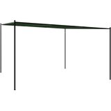 Gazebo 4 x 3,98 x 2,67 m Zelena Poliester i čelik | Eponuda.com