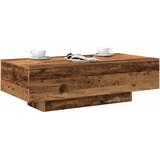  Stolić za kavu boja drva 100 x 49,5 x 31 cm konstruirano drvo | Eponuda.com
