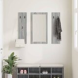  Vješalica za kapute na zidu Zidne Siva Sonoma 96 x 1,5 x 90 cm | shoptok.hr