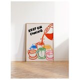 WALLXPERT Dekorativna slika u okviru 50 x 70 cm | Eponuda.com