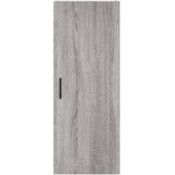  Visoka komoda siva sonome 34,5x34x180 cm od konstruiranog drva | Eponuda.com