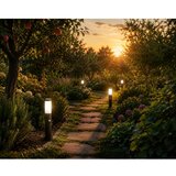 Spoljašnja lampa sa senzorom LOPPA 1xE27/60W/230V 45 cm IP44 crna | Eponuda.com