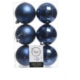 Kaemingk novogodišnje kugle 6/1 8 cm 022156 teget | ePonuda.com