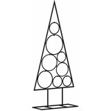  Metalno ukrasno božićno drvce crno 60 cm | shoptok.hr