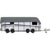 vidaXL Prevleka za streho prikolice siva 900x300 cm netkana tkanina | Shoptok.si