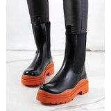 D/CEO Black patent leather insulated boots Campi Cijene