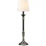 Markslöjd Crna/siva stolna lampa s tekstilnim sjenilom (visina 73 cm) Gent –