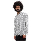 Brava Fabrics Srajce z dolgimi rokavi Peanuts B W Shirt - Ecru Bela Cene