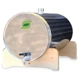 inox posuda za rakiju/ležeća 25l
