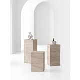 Hanah home L.Çiçeklik - 9540 Travertine Flower Stand | ePonuda.com