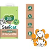 Sanicat posip Za Mačke Grudvajući Natura Activa 100% Green,2.5Kg - Biorazgradivi