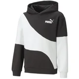 Puma POWER CAT HOODIE FL B Crna