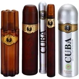 Gold darilni set toaletna voda 100 ml + vodica po britju 100 ml + deodorant 200 ml + toaletna voda 35 ml za moške