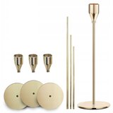  SET 3x zlatnih svećnjaka | Eponuda.com