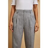 Marisse Gray Suit Trousers With Rolled-Up Legs And Creases | ePonuda.com