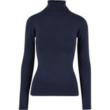 Urban Classics Women's knitted turtleneck in a navy design | shoptok.hr