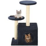  Penjalica za mačke sa stupovima za grebanje od sisala 60 cm tamno plava | shoptok.hr