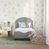  Posteljica za malčke z vzglavjem Svetlo siva 70 x 140 cm Žamet, (5000104918) | Shoptok.si