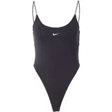 Nike Sportswear Bodi majica črna / bela