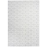 Kayoom PREPROGA Vivica 125 Weiß / Anthrazit 80/150 cm taftano antracit, bela | Shoptok.si
