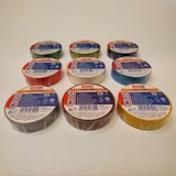 Tesa VEČNAMENSKI LEPILNI TRAK ELEKTRO IZOLIRNI TRAK BEL 20MX19MM | Shoptok.si