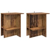  Klubska miza 2 pcs Star les 40 x 30 x 49 cm Inženirski les, (5000295396) | Shoptok.si