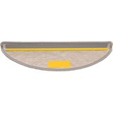  Prostirke za stepenice, samoljepljive, izgled sisala, 30 kom, 56x17x3 cm, srebrne | shoptok.hr