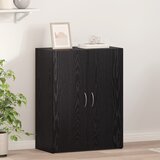 vidaXL Uredski Ormar Crni Hrast 60x32x77.5 cm Konstruirano Drvo | shoptok.hr