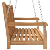 vidaXL Klupa za ljuljanje od masivne tikovine 114 x 60 x 64 cm | shoptok.hr