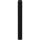  Noge za jedilno mizo v obliki črke V, 2 kosa, črne, 70 x (72-73,3) cm, jeklo, (22123809) | Shoptok.si