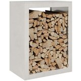  Stalak za drva za ogrjev 60 x 40 x 80 cm od nehrđajućeg čelika | shoptok.hr