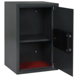 vidaXL Elektronska digitalna sejf z omarico Temno siva 40x35x60 cm Jeklo | Shoptok.si