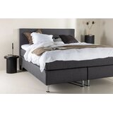 Venture Home kontinentalni bračni krevet Toledo 200 × 66 × 180 cm, tamnosiva | shoptok.hr