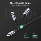 Ugreen USB-C to USB-C Alu Case with Braid 3m | shoptok.hr