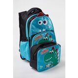 Trendyol Blue 2-Pack Boy Dinosaur Patterned School Backpack | ePonuda.com