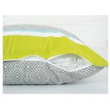 B.E.S. Siva/turkizna enojna posteljnina iz krepa 140x200 cm Beautiful Spring – | Shoptok.si