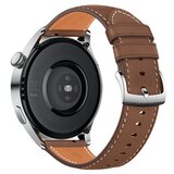 Huawei Watch 3 pametna ura, Stainless Steel, z rjavim usnjenim paščkom (46mm) | Shoptok.si